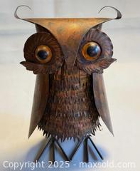 MaxSold Auction: MCM Brutalist Mixed Metal Owl Sculpture ( Curtis Jere Style)  - Toronto (Ontario, Canada) PARTNER MANAGED Reseller Online Auction -  Queen Street West