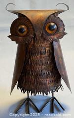 MaxSold Auction: MCM Brutalist Mixed Metal Owl Sculpture ( Curtis Jere Style)  - Toronto (Ontario, Canada) PARTNER MANAGED Reseller Online Auction -  Queen Street West