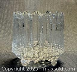 MaxSold Auction: MCM IITTALA Ultima Thule Tapio Wirkkala Glass Votive Candle Holder  - Toronto (Ontario, Canada) PARTNER MANAGED Reseller Online Auction -  Queen Street West