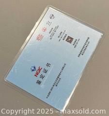 MaxSold Auction: Natural Asian D Shaped JADE Bangle with Certification  - Toronto (Ontario, Canada) PARTNER MANAGED Reseller Online Auction -  Queen Street West