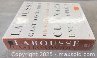 MaxSold Auction: NEW Sealed Book / Larousse Gastronomique: The World's Greatest Culinary Encyclopedia  - Toronto (Ontario, Canada) PARTNER MANAGED Reseller Online Auction -  Queen Street West