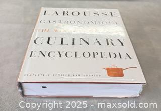 MaxSold Auction: NEW Sealed Book / Larousse Gastronomique: The World's Greatest Culinary Encyclopedia  - Toronto (Ontario, Canada) PARTNER MANAGED Reseller Online Auction -  Queen Street West