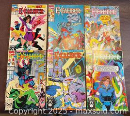 MaxSold Auction: Several Vintage Collectible Marvel Comics (Excalibur) - Toronto (Ontario, Canada) PARTNER MANAGED Reseller Online Auction -  Queen Street West