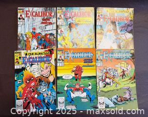 MaxSold Auction: Several Vintage Collectible Marvel Comics (Excalibur) - Toronto (Ontario, Canada) PARTNER MANAGED Reseller Online Auction -  Queen Street West