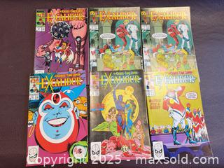 MaxSold Auction: Several Vintage Collectible Marvel Comics (Excalibur) - Toronto (Ontario, Canada) PARTNER MANAGED Reseller Online Auction -  Queen Street West