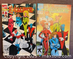 MaxSold Auction: Several Vintage Collectible Marvel Comics (Excalibur & Hulk) - Toronto (Ontario, Canada) PARTNER MANAGED Reseller Online Auction -  Queen Street West