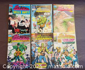 MaxSold Auction: Several Vintage Collectible Marvel Comics (Toxic Avenger & More) - Toronto (Ontario, Canada) PARTNER MANAGED Reseller Online Auction -  Queen Street West