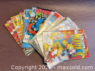 MaxSold Auction: Several Vintage Collectible Marvel Comics (Wolverine) - Toronto (Ontario, Canada) PARTNER MANAGED Reseller Online Auction -  Queen Street West