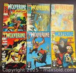 MaxSold Auction: Several Vintage Collectible Marvel Comics (Wolverine) - Toronto (Ontario, Canada) PARTNER MANAGED Reseller Online Auction -  Queen Street West