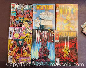 MaxSold Auction: Several Vintage Collectible Marvel Comics (Wolverine) - Toronto (Ontario, Canada) PARTNER MANAGED Reseller Online Auction -  Queen Street West