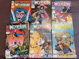 MaxSold Auction: Several Vintage Collectible Marvel Comics (Wolverine) - Toronto (Ontario, Canada) PARTNER MANAGED Reseller Online Auction -  Queen Street West
