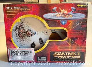 MaxSold Auction: Star Trek II The Wrath of Khan Starship  Legends Damaged Edition in Original Box - Toronto (Ontario, Canada) PARTNER MANAGED Reseller Online Auction -  Queen Street West