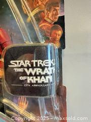 MaxSold Auction: Star Trek "The Wrath of Khan"  Spock & Kirk Figurines  - Toronto (Ontario, Canada) PARTNER MANAGED Reseller Online Auction -  Queen Street West