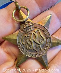 MaxSold Auction: Vintage Collectible World War II British Canadian 1939-45 Star Medal - Toronto (Ontario, Canada) PARTNER MANAGED Reseller Online Auction -  Queen Street West