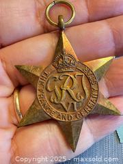 MaxSold Auction: Vintage Collectible World War II British Canadian 1939-45 Star Medal - Toronto (Ontario, Canada) PARTNER MANAGED Reseller Online Auction -  Queen Street West