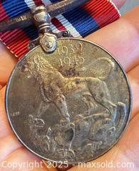 MaxSold Auction: Vintage Collectible World War II King George VI India 1939-45 Medal - Toronto (Ontario, Canada) PARTNER MANAGED Reseller Online Auction -  Queen Street West