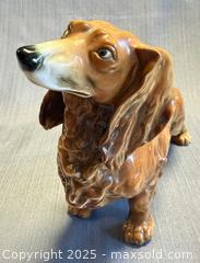 MaxSold Auction: Vintage German Karl Ens Porcelain Long Hair Dachshund Dog Figurine  - Toronto (Ontario, Canada) PARTNER MANAGED Reseller Online Auction -  Queen Street West