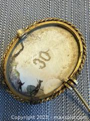 MaxSold Auction: Vintage Hand Painted Porcelain Brooch  - Toronto (Ontario, Canada) PARTNER MANAGED Reseller Online Auction -  Queen Street West