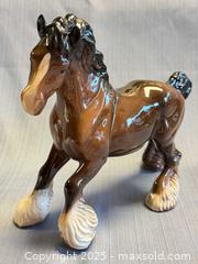 MaxSold Auction: Vintage Large English Beswick Porcelain Shire Horse Figurine  - Toronto (Ontario, Canada) PARTNER MANAGED Reseller Online Auction -  Queen Street West