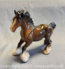 MaxSold Auction: Vintage Large English Beswick Porcelain Shire Horse Figurine  - Toronto (Ontario, Canada) PARTNER MANAGED Reseller Online Auction -  Queen Street West