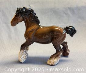 MaxSold Auction: Vintage Large English Beswick Porcelain Shire Horse Figurine  - Toronto (Ontario, Canada) PARTNER MANAGED Reseller Online Auction -  Queen Street West