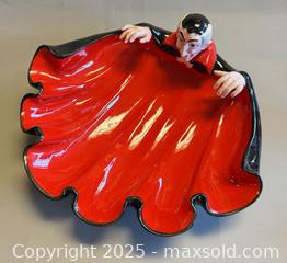 MaxSold Auction: Vintage Large Fitz & Floyd Dracula Vampire Candy Bowl Made in Japan  - Toronto (Ontario, Canada) PARTNER MANAGED Reseller Online Auction -  Queen Street West