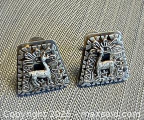 MaxSold Auction: Vintage Puruvian 925 Silver Charm Necklace & Earrings Set - Marked  - Toronto (Ontario, Canada) PARTNER MANAGED Reseller Online Auction -  Queen Street West