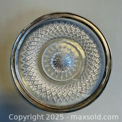 MaxSold Auction: Vintage STERLING Silver Handle Cake Server & Vintage Cut Glass Candy Dish with STERLING Silver Rim - Marked  - Toronto (Ontario, Canada) PARTNER MANAGED Reseller Online Auction -  Queen Street West