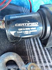 MaxSold Auction: 1500 pound utility winch - Brampton (Ontario, Canada) SELLER MANAGED Downsizing Online Auction SUPER SHORT NOTICE- Harold Street