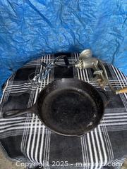MaxSold Auction: Cast iron pan plus vintage kitchen tools - Brampton (Ontario, Canada) SELLER MANAGED Downsizing Online Auction SUPER SHORT NOTICE- Harold Street