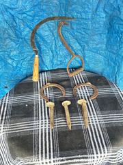MaxSold Auction: Hand held hook, horseshoes plus - Brampton (Ontario, Canada) SELLER MANAGED Downsizing Online Auction SUPER SHORT NOTICE- Harold Street