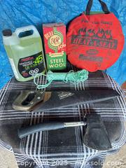 MaxSold Auction: Hatchet, saw, windshield washer plus - Brampton (Ontario, Canada) SELLER MANAGED Downsizing Online Auction SUPER SHORT NOTICE- Harold Street