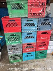 MaxSold Auction: Large lot of crates - Brampton (Ontario, Canada) SELLER MANAGED Downsizing Online Auction SUPER SHORT NOTICE- Harold Street