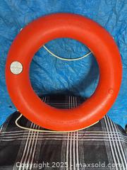 MaxSold Auction: Large orange buoy - Brampton (Ontario, Canada) SELLER MANAGED Downsizing Online Auction SUPER SHORT NOTICE- Harold Street
