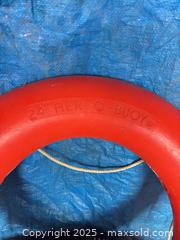 MaxSold Auction: Large orange buoy - Brampton (Ontario, Canada) SELLER MANAGED Downsizing Online Auction SUPER SHORT NOTICE- Harold Street