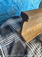 MaxSold Auction: One foot of Railroad track cut used for Anvil, heavy - Brampton (Ontario, Canada) SELLER MANAGED Downsizing Online Auction SUPER SHORT NOTICE- Harold Street