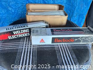 MaxSold Auction: Welding rods, 3 boxes - Brampton (Ontario, Canada) SELLER MANAGED Downsizing Online Auction SUPER SHORT NOTICE- Harold Street