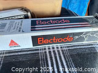 MaxSold Auction: Welding rods, 3 boxes - Brampton (Ontario, Canada) SELLER MANAGED Downsizing Online Auction SUPER SHORT NOTICE- Harold Street