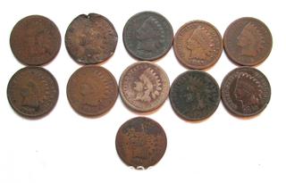 MaxSold Auction: 11 United States Indian Head Pennies - Phoenixville (Pennsylvania, USA) SELLER MANAGED Charity/Fundraising Online Auction - Church Street