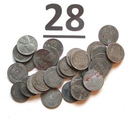 MaxSold Auction: 28 United States Steel Lincoln Pennies from 1943 - Phoenixville (Pennsylvania, USA) SELLER MANAGED Charity/Fundraising Online Auction - Church Street