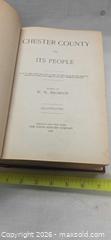 MaxSold Auction:  Chester County PA History Book: "Chester County and its People” by Wilmer W. Thomson - Phoenixville (Pennsylvania, USA) SELLER MANAGED Charity/Fundraising Online Auction - Church Street