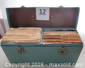 MaxSold Auction: Double Box of 91, 45-Speed Vinyl Records from the 1960s - Phoenixville (Pennsylvania, USA) SELLER MANAGED Charity/Fundraising Online Auction - Church Street