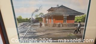 MaxSold Auction: Four Phoenixville PA Area Framed Prints - Phoenixville (Pennsylvania, USA) SELLER MANAGED Charity/Fundraising Online Auction - Church Street