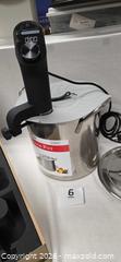 MaxSold Auction: Greater Goods Onyx Black Kitchen Cooking Sous Vide, Immersion Circulator with Brushless Motor  - Phoenixville (Pennsylvania, USA) SELLER MANAGED Charity/Fundraising Online Auction - Church Street