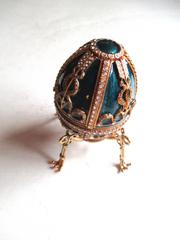 MaxSold Auction: Millennium 2000 Faberge Egg with Pin - No Box - Phoenixville (Pennsylvania, USA) SELLER MANAGED Charity/Fundraising Online Auction - Church Street