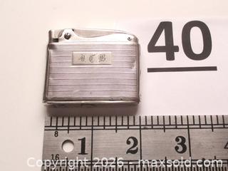 MaxSold Auction: Ronson Adonis Sterling Silver (925 Silver) Lighter  - Phoenixville (Pennsylvania, USA) SELLER MANAGED Charity/Fundraising Online Auction - Church Street