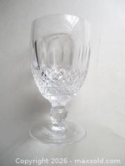 MaxSold Auction: Seven Waterford Crystal Colleen Short Stem Claret Wine Glasses - Phoenixville (Pennsylvania, USA) SELLER MANAGED Charity/Fundraising Online Auction - Church Street