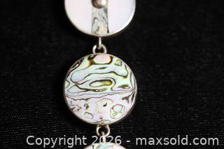 MaxSold Auction: Sterling Silver (925 Silver) and Abalone Shell Bracelet - Phoenixville (Pennsylvania, USA) SELLER MANAGED Charity/Fundraising Online Auction - Church Street