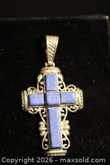 MaxSold Auction: Sterling Silver (.925 Silver) Cross Pendant - Phoenixville (Pennsylvania, USA) SELLER MANAGED Charity/Fundraising Online Auction - Church Street