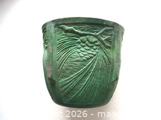 MaxSold Auction:   Weller Art Pottery Jardiniere or Planter - Phoenixville (Pennsylvania, USA) SELLER MANAGED Charity/Fundraising Online Auction - Church Street